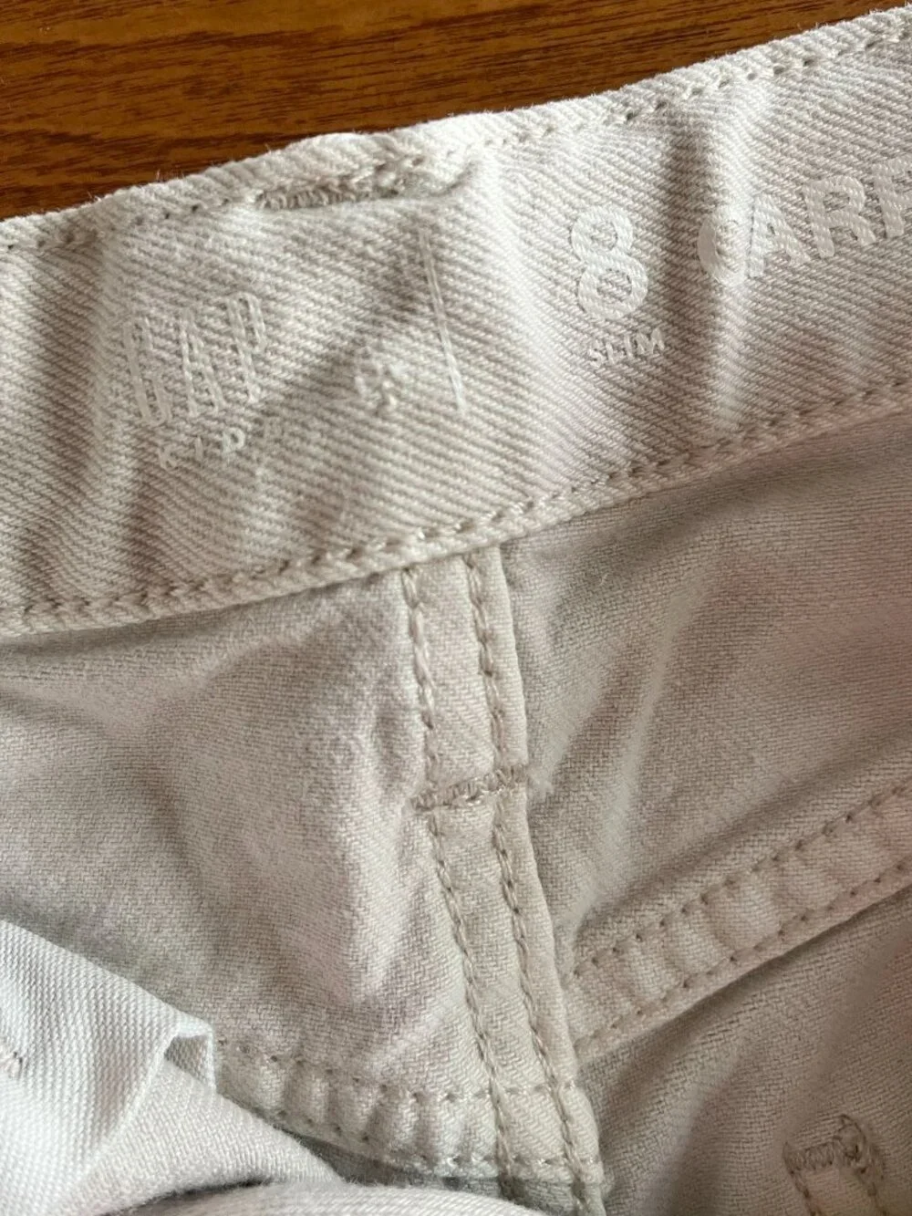 Gap Kids light khaki shorts 8 Slim